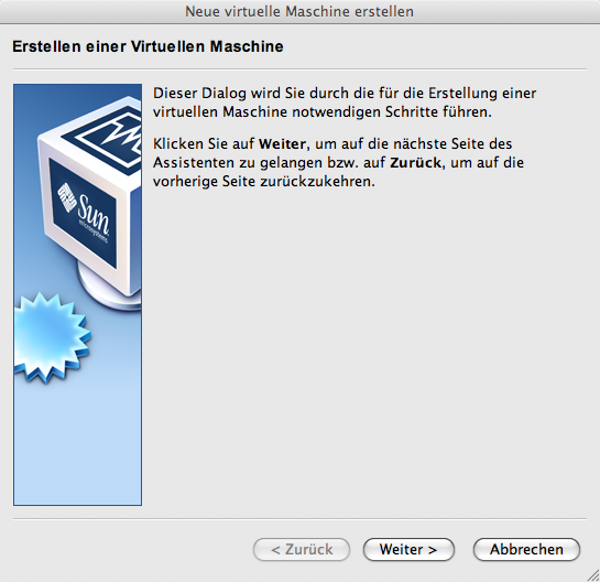 Erstellen einer virtuellen Maschine 01